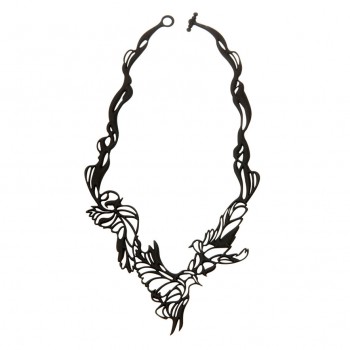 Batucada Ladies Black Bird Necklace