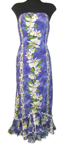 Purple shop hawaiian dress