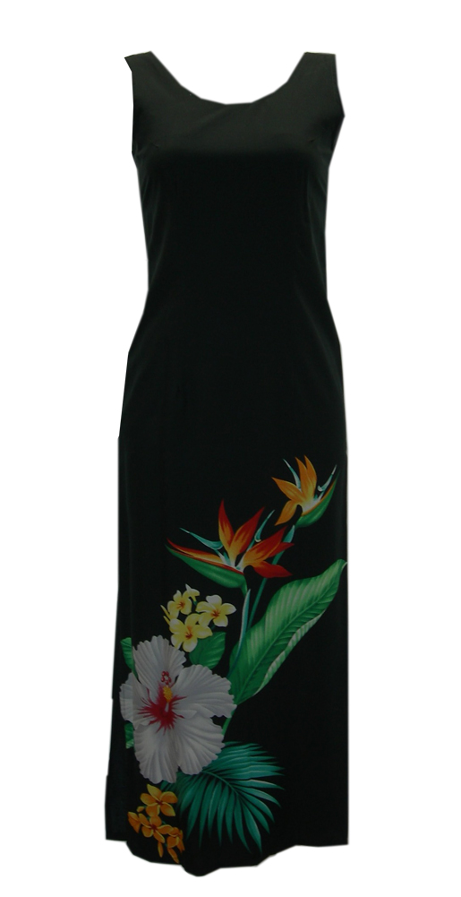 Long Tropic Hawaii Dress