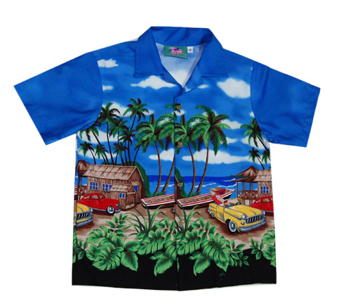Boy Beach Day Hawaiian Shirt