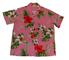 Haleakala Pink Men Hawaiian Shirt