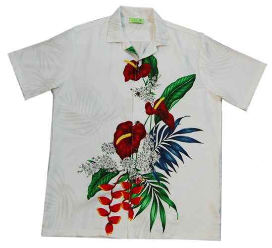 Kailua White Men Hawaiian Shirt