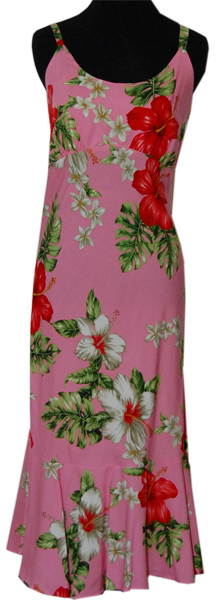 Seasonal Pink Orchid Spaghetti Strap Dress