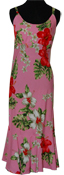 Seasonal Pink Orchid Spaghetti Strap Dress