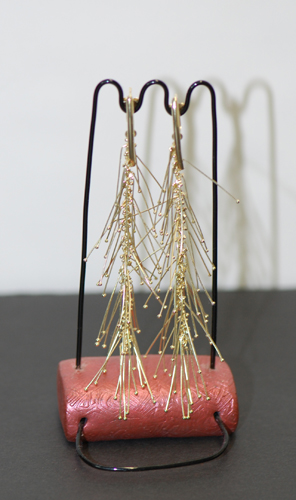 Firework Gold Earring