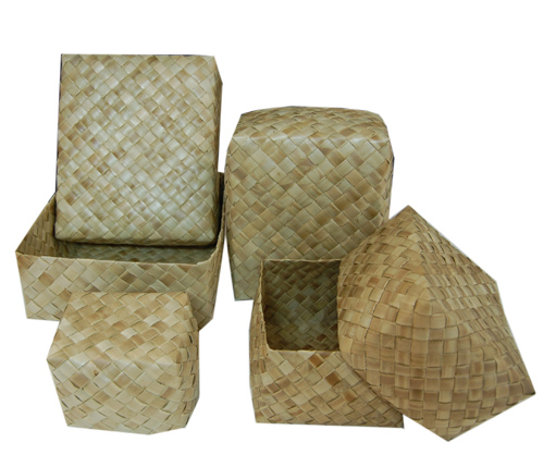 Lauhala Box (set of 4)