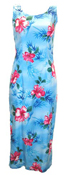 Hawaiian Oriental Long Tank Dress