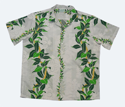 Hawaiian Maile Lei Men Shirt