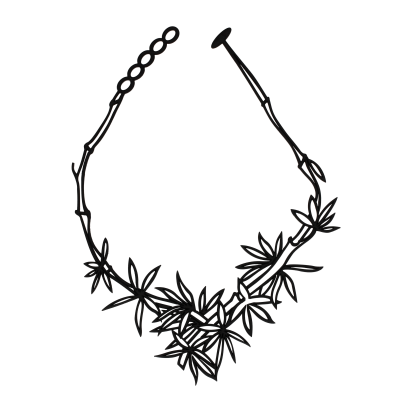 Batucada Ladies Bamboo Necklace