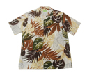 Hawaiian Wailana Kai Chococlate Rayon Men Shirt