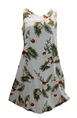 Hawaiian Coconut Tank Dress