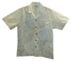 Hawaiian Cream Wedding Shirt