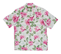 Hawaiian Hibiscus Garden Men Shirt