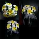 Bridesmaid Plumeria Bouquet
