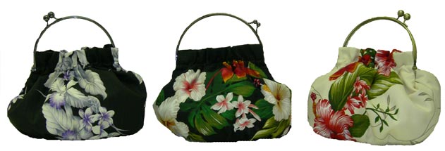 Hibiscus Rayon Bag