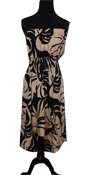 Kalani Brown High-Low Ladies Dress