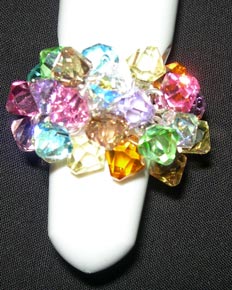 Crystal Double Swarovski Ring