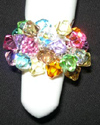 Crystal Double Swarovski Ring