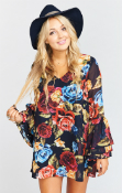 Ladies Mumu Nolita Mini Bloom Bloom Dress