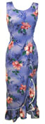 Hula Princess Purple Rayon Hawaiian Dress