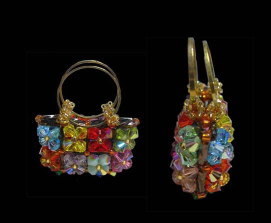 Rainbow of Hawaii Swarovski Purse Display