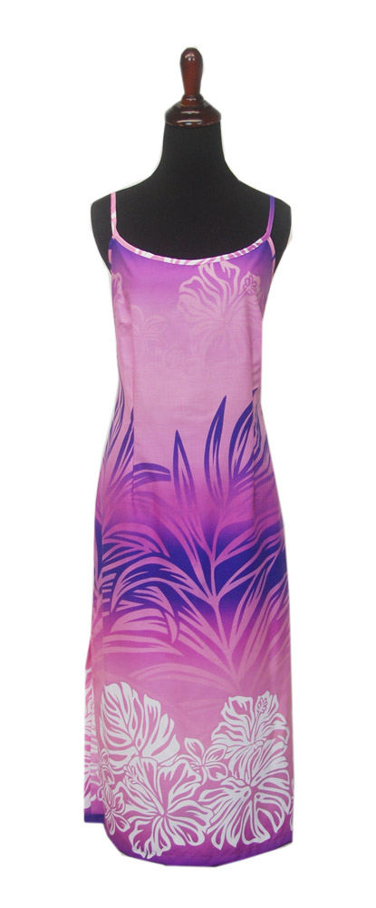 Garden of Eve Purple Spaghetti Dress